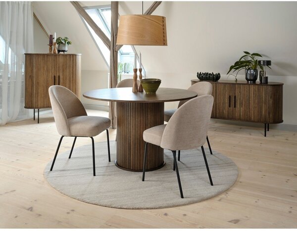 Béžová jedálenská stolička Creston – Unique Furniture
