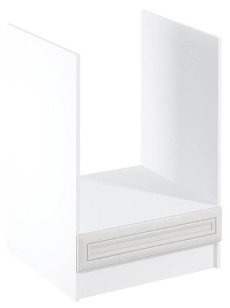 Kuchynská skrinka pre vstavanú rúru SILVARA - šírka 60 cm, borovica andersen / biela