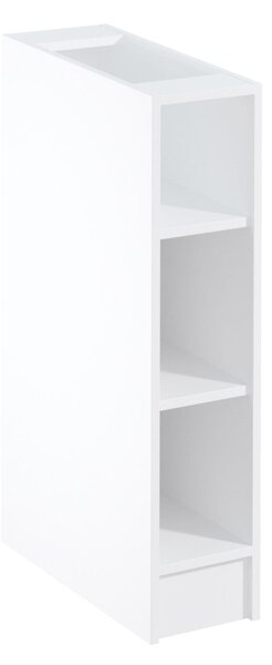 Dolná otvorená skrinka SILVARA - šírka 20 cm, borovica andersen / biela