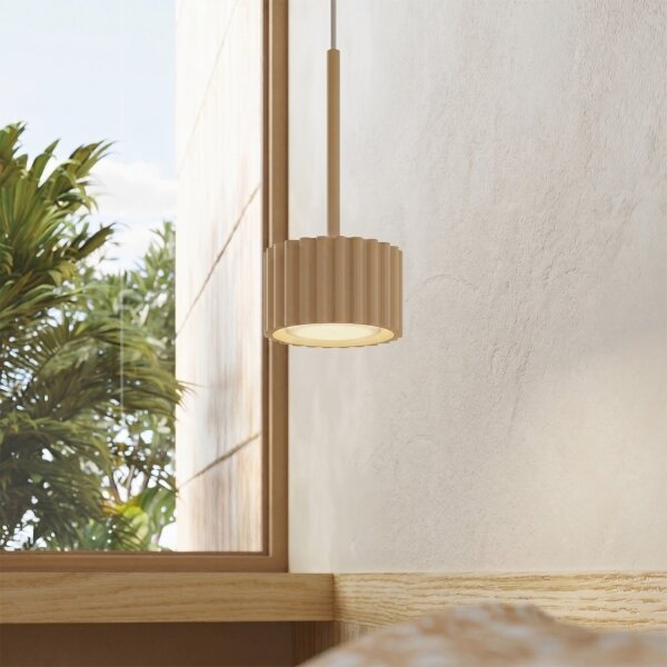 Sollux SL.2678 - Luster na lanku AURA 1xGX53/10W/230V krémový