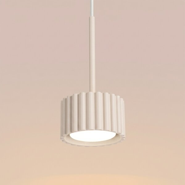 Sollux SL.2678 - Luster na lanku AURA 1xGX53/10W/230V krémový