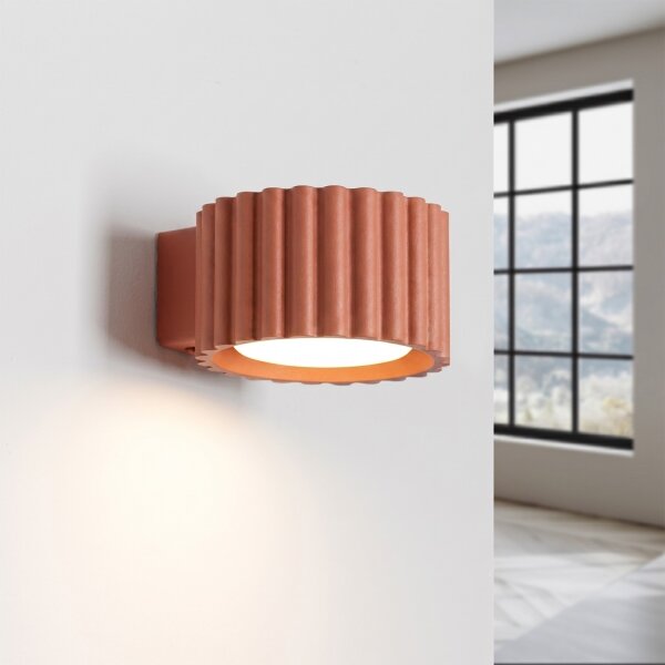 Sollux SL.2616 - Nástenné svietidlo AURA 1xGX53/10W/230V oranžové