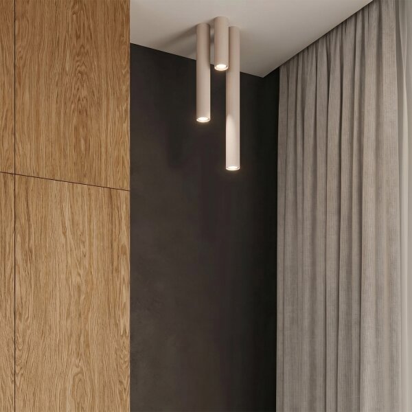 Sollux SL.2066 - Bodové svietidlo LAGOS 1xGU10/10W/230V krémové