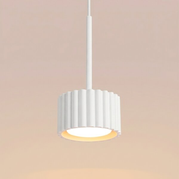 Sollux SL.2676 - Luster na lanku AURA 1xGX53/10W/230V biela
