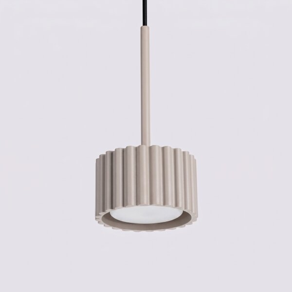 Sollux SL.2683 - Závesný luster na lanku AURA 1xGX53/10W/230V taupe