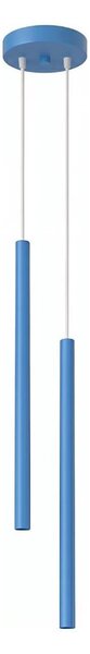 Sollux SL.2150 - Závesný luster na lanku PASTELO 2xG9/8W/230V modrá