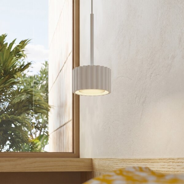 Sollux SL.2676 - Luster na lanku AURA 1xGX53/10W/230V biela