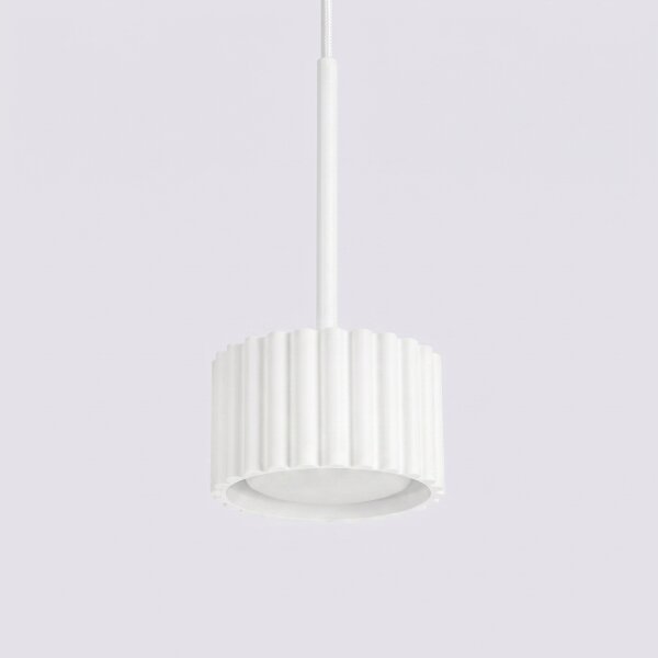 Sollux SL.2676 - Luster na lanku AURA 1xGX53/10W/230V biela