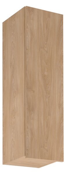 Vysoká horná kuchynská skrinka SALERNO - šírka 30 cm, dub