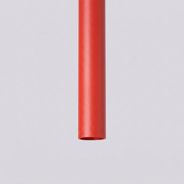 Sollux SL.2141 - Závesný luster na lanku PASTELO 1xG9/8W/230V červená