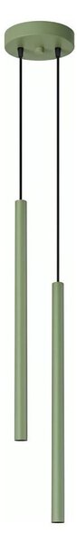Sollux SL.2134 - Závesný luster na lanku PASTELO 2xG9/8W/230V zelený