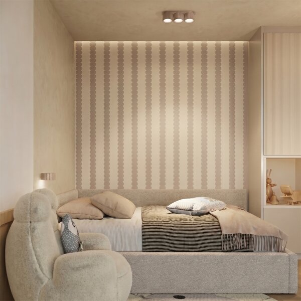 Sollux SL.2619 - Nástenné svietidlo AURA 1xGX53/10W/230V taupe