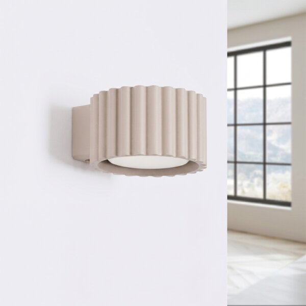 Sollux SL.2619 - Nástenné svietidlo AURA 1xGX53/10W/230V taupe