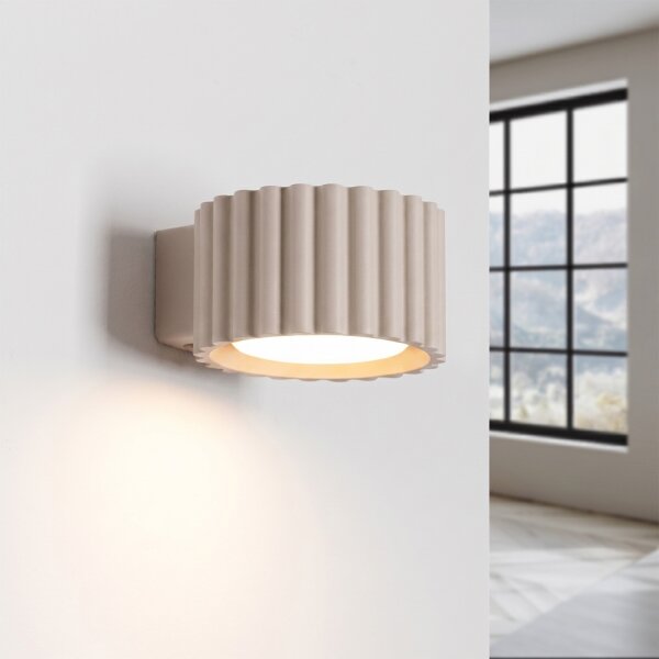 Sollux SL.2619 - Nástenné svietidlo AURA 1xGX53/10W/230V taupe