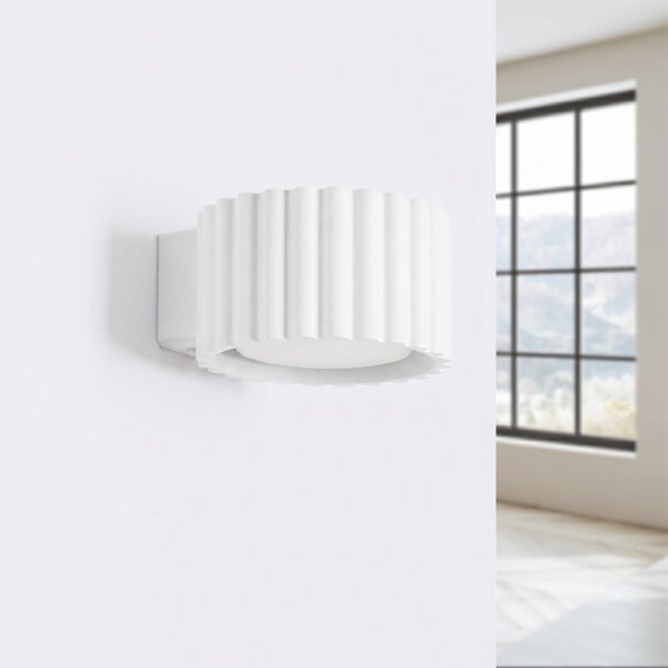 Sollux SL.2612 - Nástenné svietidlo AURA 1xGX53/10W/230V biela