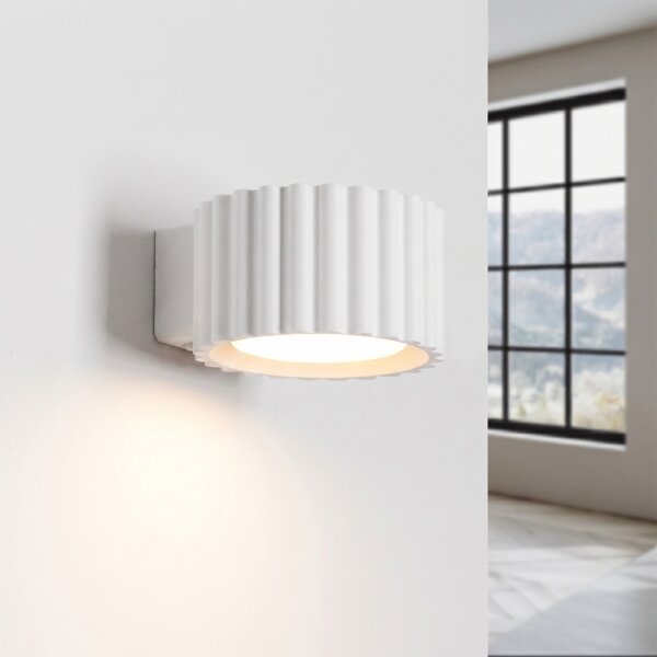 Sollux SL.2612 - Nástenné svietidlo AURA 1xGX53/10W/230V biela