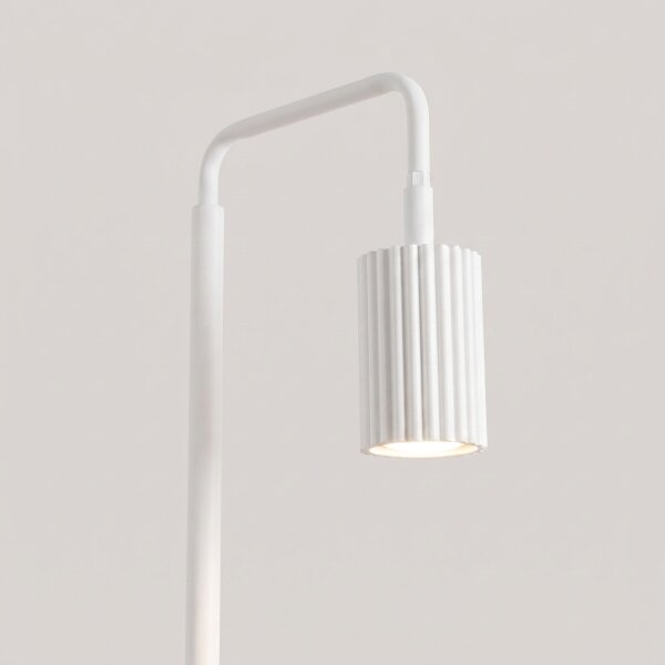 Sollux SL.2013 - Stojacia lampa KARBON 1xGU10/10W/230V biela
