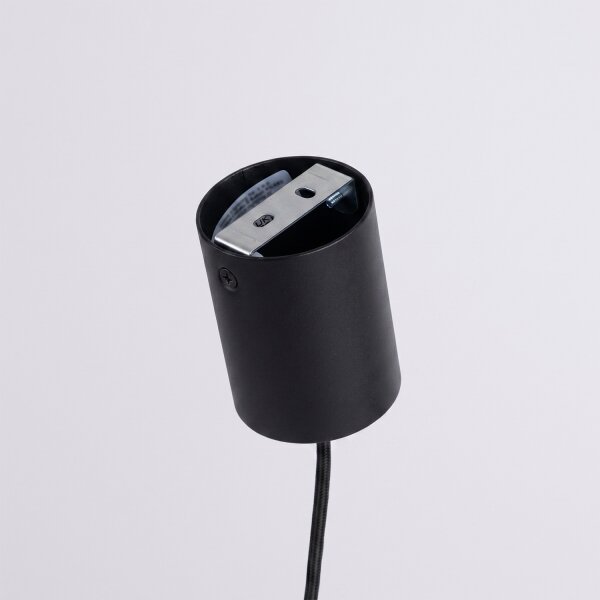 Sollux SL.2677 - Závesné svietidlo na lanku AURA 1xGX53/10W/230V čierna