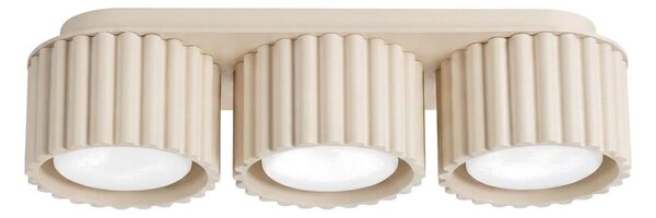 Sollux SL.2630 - Bodové svietidlo AURA 3xGX53/10W/230V krémové