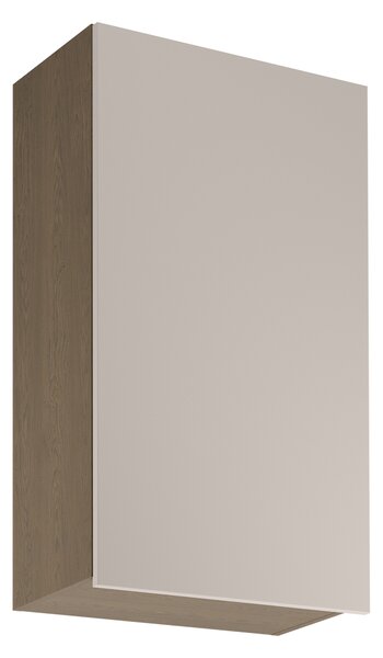 Vysoká horná kuchynská skrinka SALERNO - šírka 60 cm, baltic storm / béžová