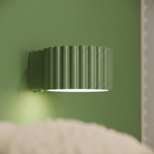 Sollux SL.2615 - Nástenné svietidlo AURA 1xGX53/10W/230V zelené