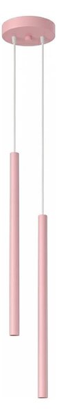 Sollux SL.2130 - Luster na lanku PASTELO 2xG9/8W/230V ružová