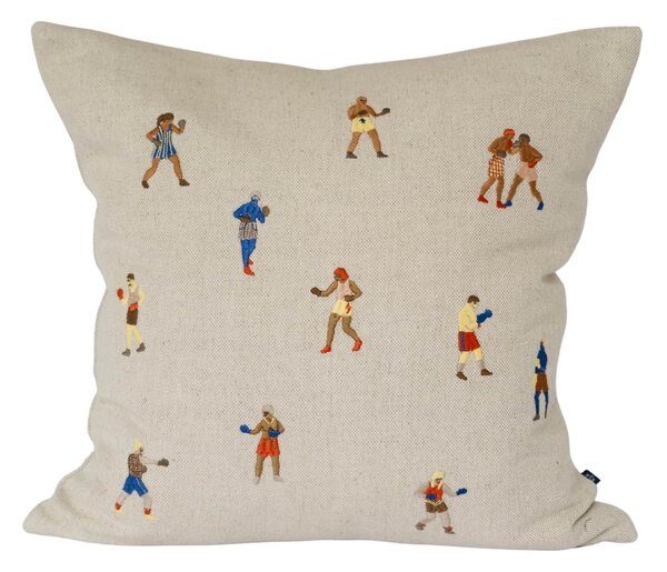 Vyšívaný poťah na vankúš Boxers 48 × 48 cm