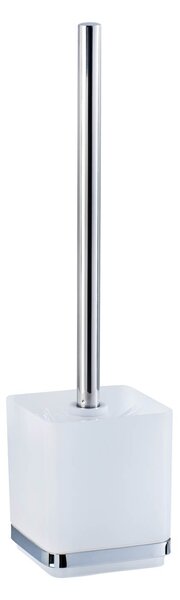 WENKO WC kefa BEZ VŔTANIA VacuumLoc QUADRO transparentná 37x10x13 cm