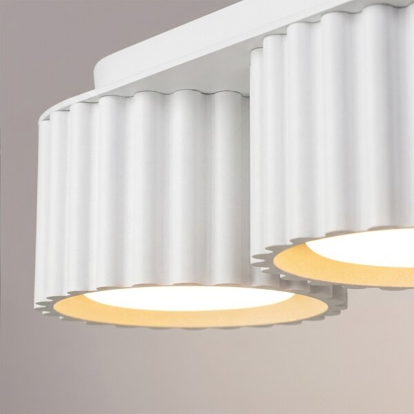Sollux SL.2628 - Bodové svietidlo AURA 3xGX53/10W/230V biele