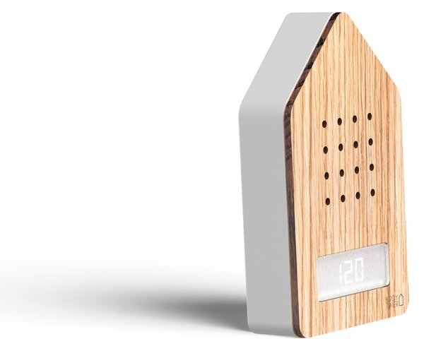 Časovač s vtáčím spevom BirdyTimer Oak Wood