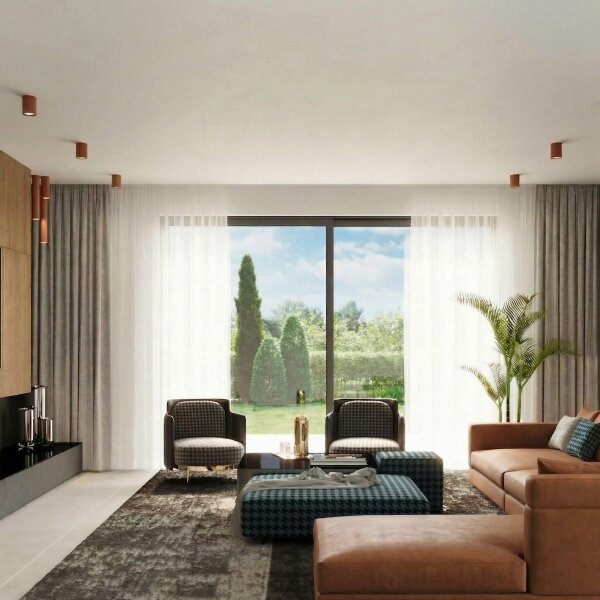 Sollux SL.2074 - Bodové svietidlo LAGOS 1xGU10/10W/230V hnedá
