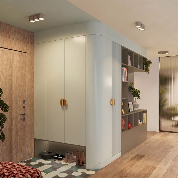Sollux SL.2635 - Bodové svietidlo AURA 3xGX53/10W/230V taupe