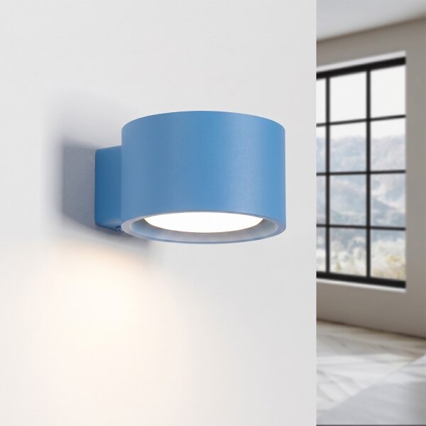 Sollux SL.2485 - Nástenné svietidlo MODO 1xGX53/10W/230V modré