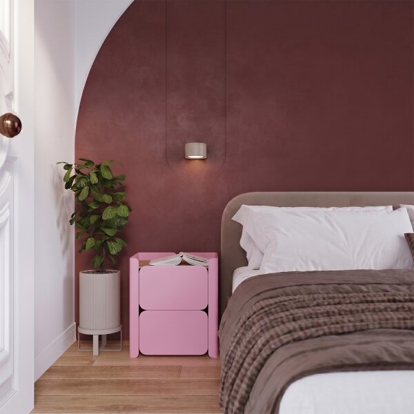 Sollux SL.2445 - Nástenné svietidlo MODO 1xGX53/10W/230V taupe