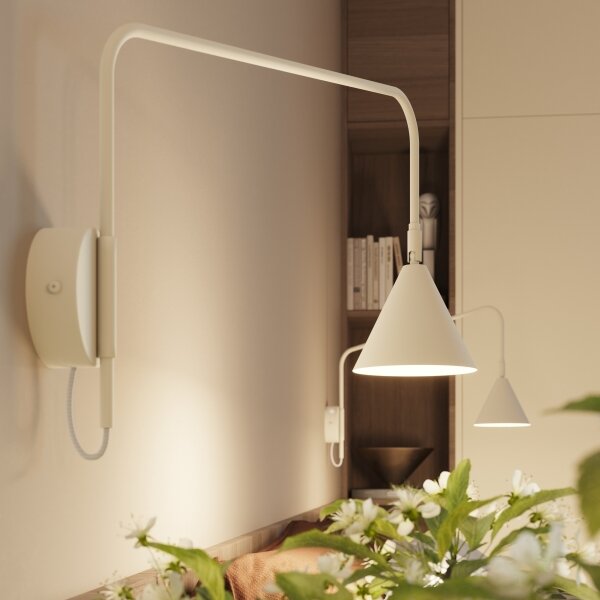 Sollux SL.2494 - Nástenné svietidlo NOX 1xE14/10W/230V krémové