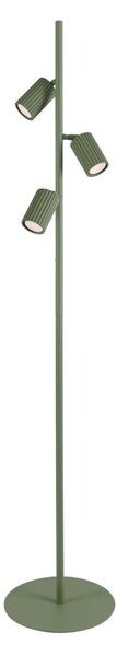 Sollux SL.2026 - Stojacia lampa KARBON 3xGU10/10W/230V zelená