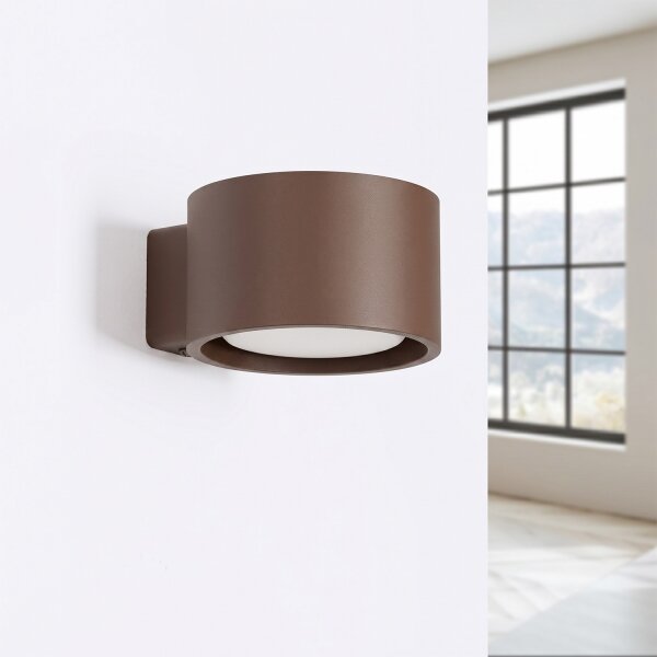 Sollux SL.2481 - Nástenné svietidlo MODO 1xGX53/10W/230V hnedé