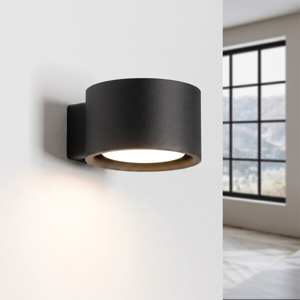 Sollux SL.2437 - Nástenné svietidlo MODO 1xGX53/10W/230V čierne
