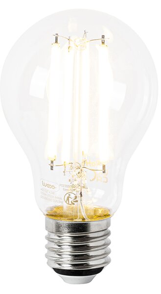 Sada 5 LED žiaroviek E27 A60 číre 4,9 W 1055 lm 2700 K