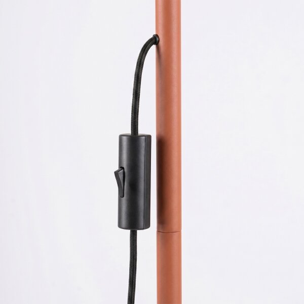 Sollux SL.2024 - Stojacia lampa KARBON 3xGU10/10W/230V oranžová