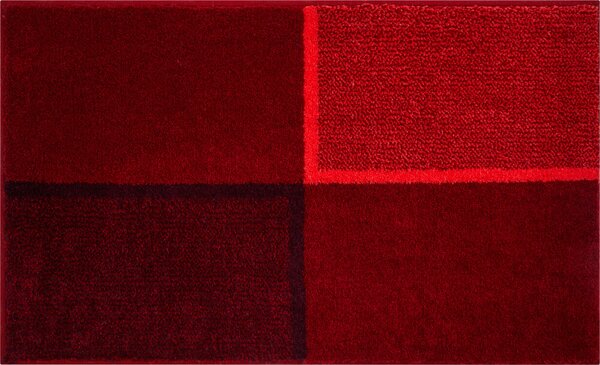 GRUND Kúpeľňový koberec DIVISO rubín Rozmer: 70x120 cm