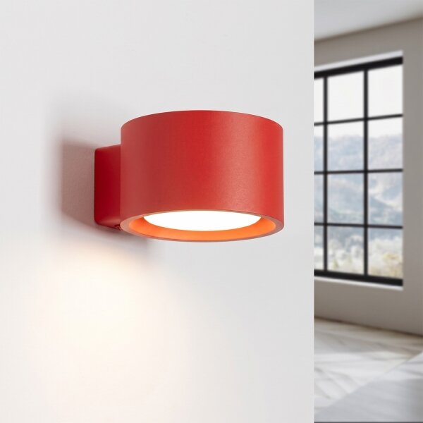 Sollux SL.2477 - Nástenné svietidlo MODO 1xGX53/10W/230V červená