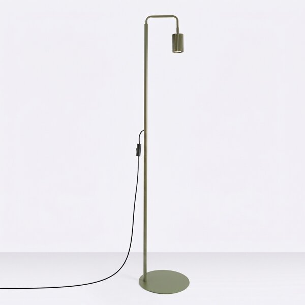 Sollux SL.2025 - Stojacia lampa KARBON 1xGU10/10W/230V zelená