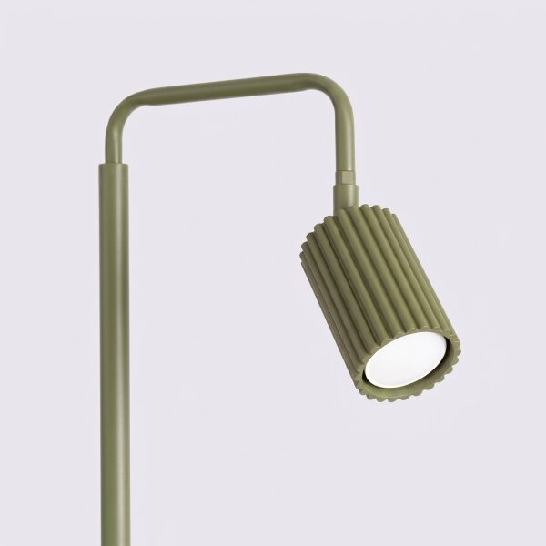 Sollux SL.2025 - Stojacia lampa KARBON 1xGU10/10W/230V zelená