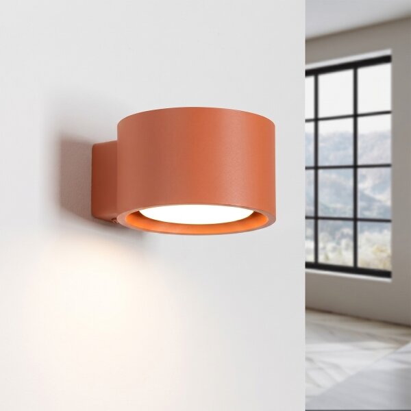 Sollux SL.2449 - Nástenné svietidlo MODO 1xGX53/10W/230V oranžové