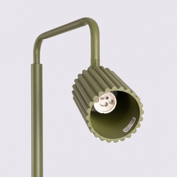 Sollux SL.2025 - Stojacia lampa KARBON 1xGU10/10W/230V zelená