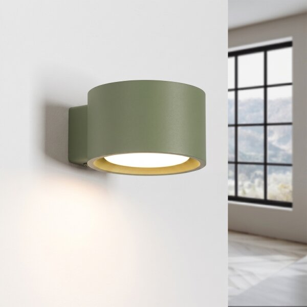 Sollux SL.2461 - Nástenné svietidlo MODO 1xGX53/10W/230V zelené