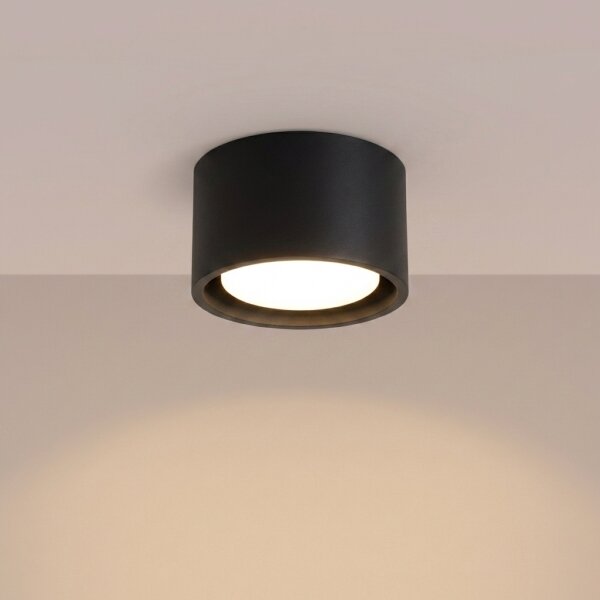 Sollux SL.2438 - Bodové svietidlo MODO 1xGX53/10W/230V čierne