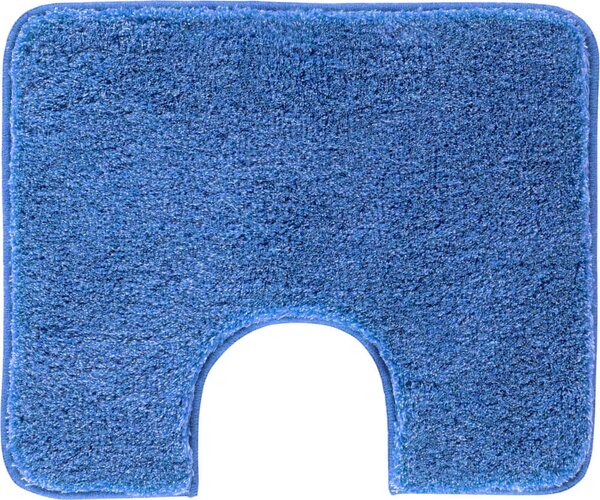 GRUND Kúpeľňová rohožka MELANGE denim Rozmer: 47x50 cm - na poklop WC alebo ako sedadlo na stoličku