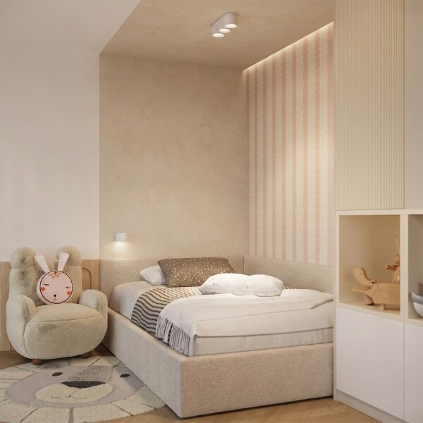 Sollux SL.2433 - Nástenné svietidlo MODO 1xGX53/10W/230V biela
